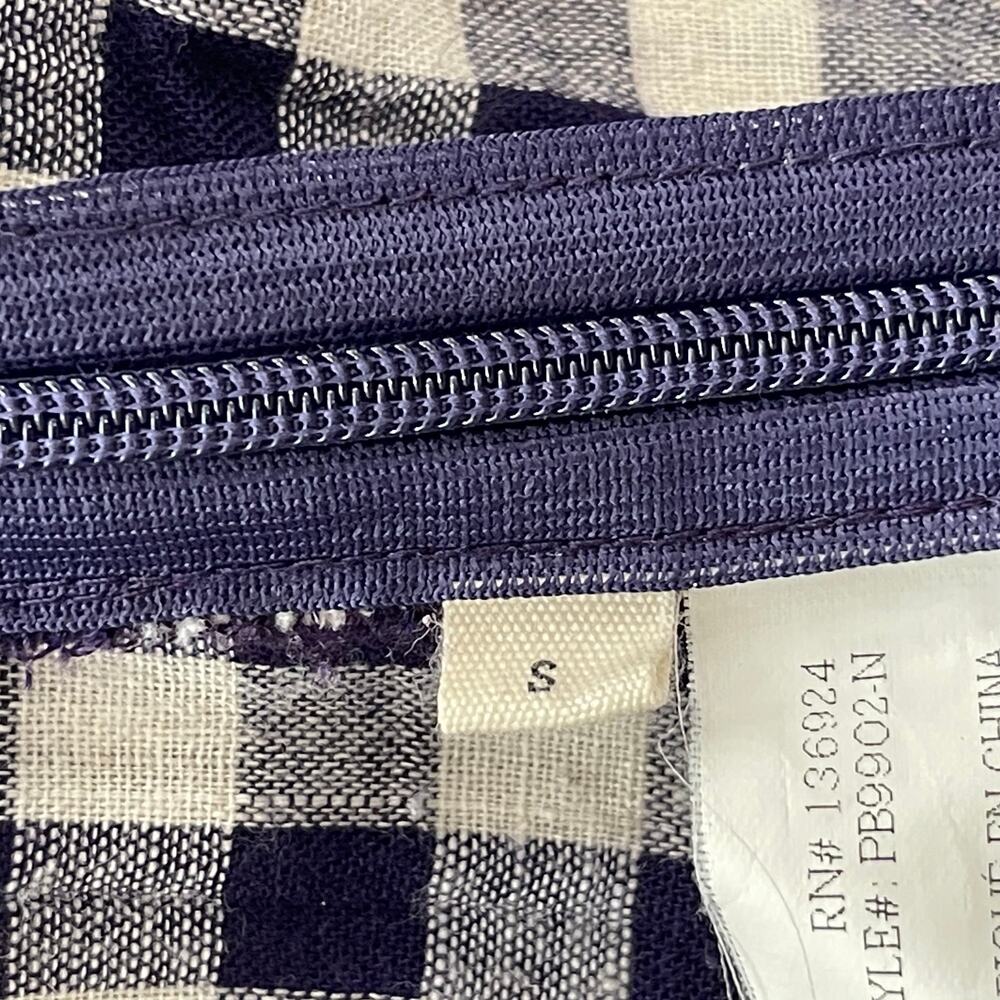 Capulet Plaid Pants Purple/White Size S - Picture 6 of 6